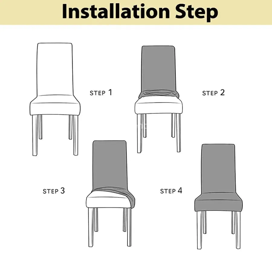 Trendily Premium Wrinkle-Free Stretchable | Washable Printed |Elastic Stretchable Chair Covers,Wine (CC-072)
