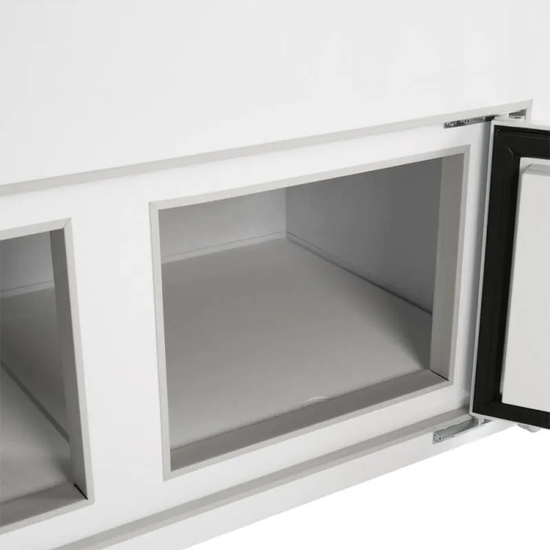 Turbo Air TIDC-70W-N Ice Cream Dipping Cabinet 70" White