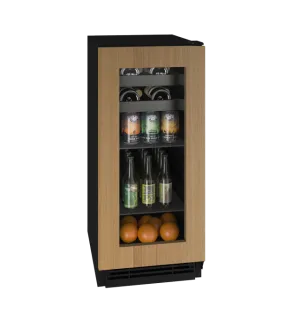 U-Line Beverage Center 15" Reversible Hinge Integrated Frame 115v