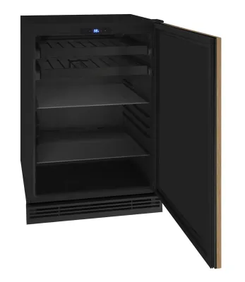 U-Line Beverage Center 24" Reversible Hinge Integrated Solid 115v