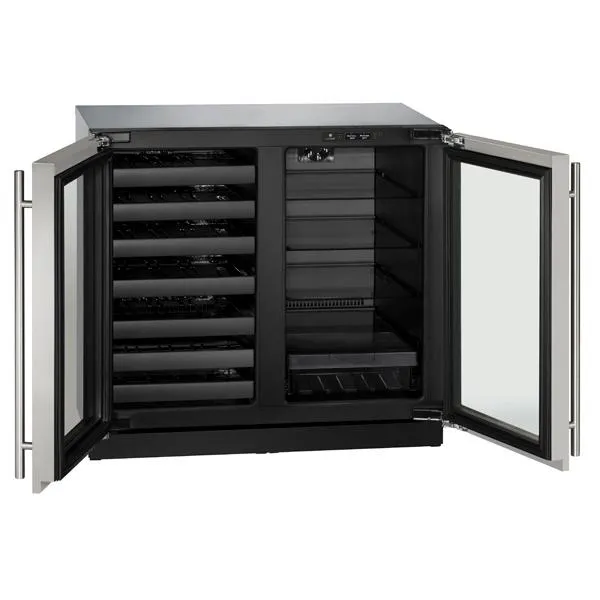 U-Line Beverage Center 36" Stainless Frame 115v