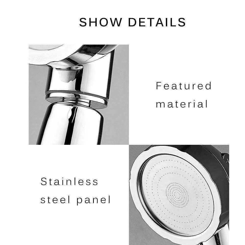 Ultimate 3 Modes Massaging Shower Head
