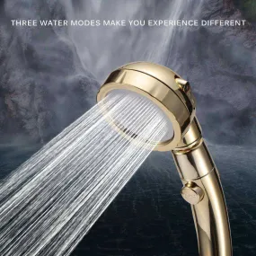 Ultimate 3 Modes Massaging Shower Head