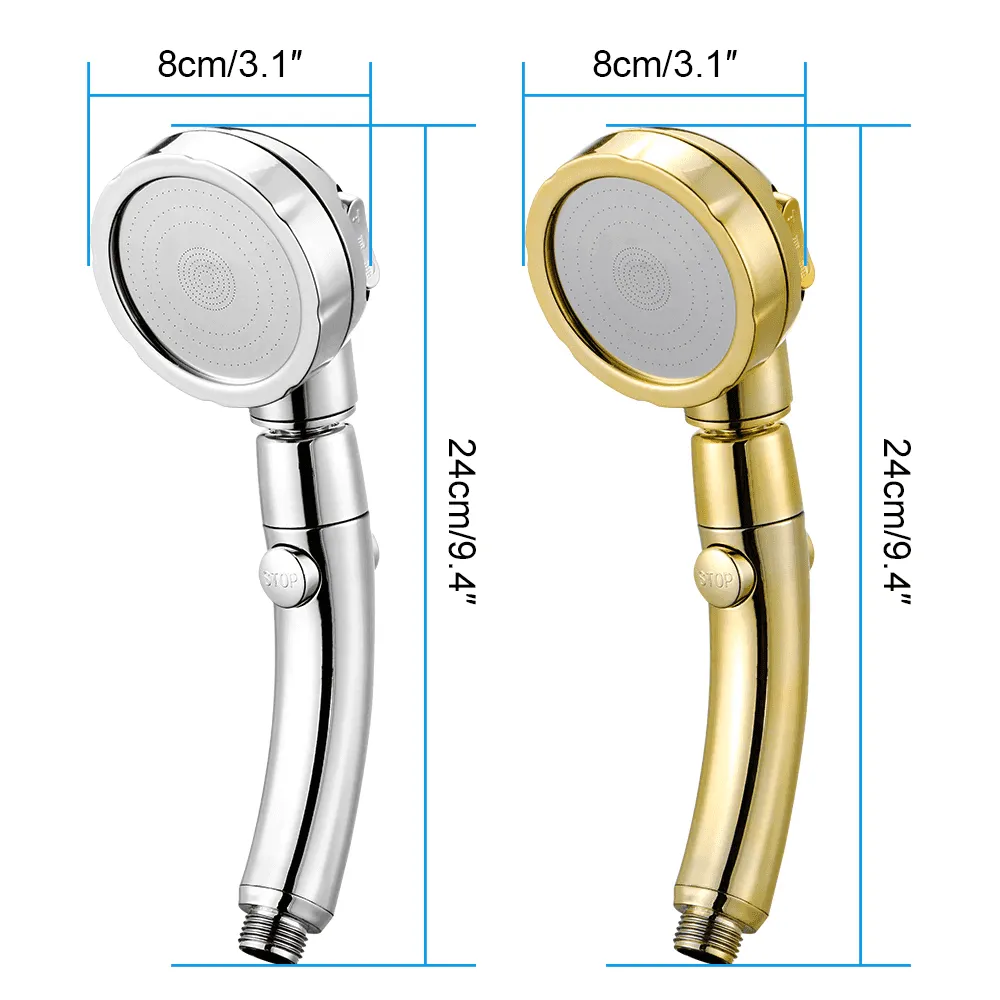 Ultimate 3 Modes Massaging Shower Head