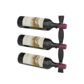 VintageView Helix Single 15 (minimalist wall mounted metal wine rack)