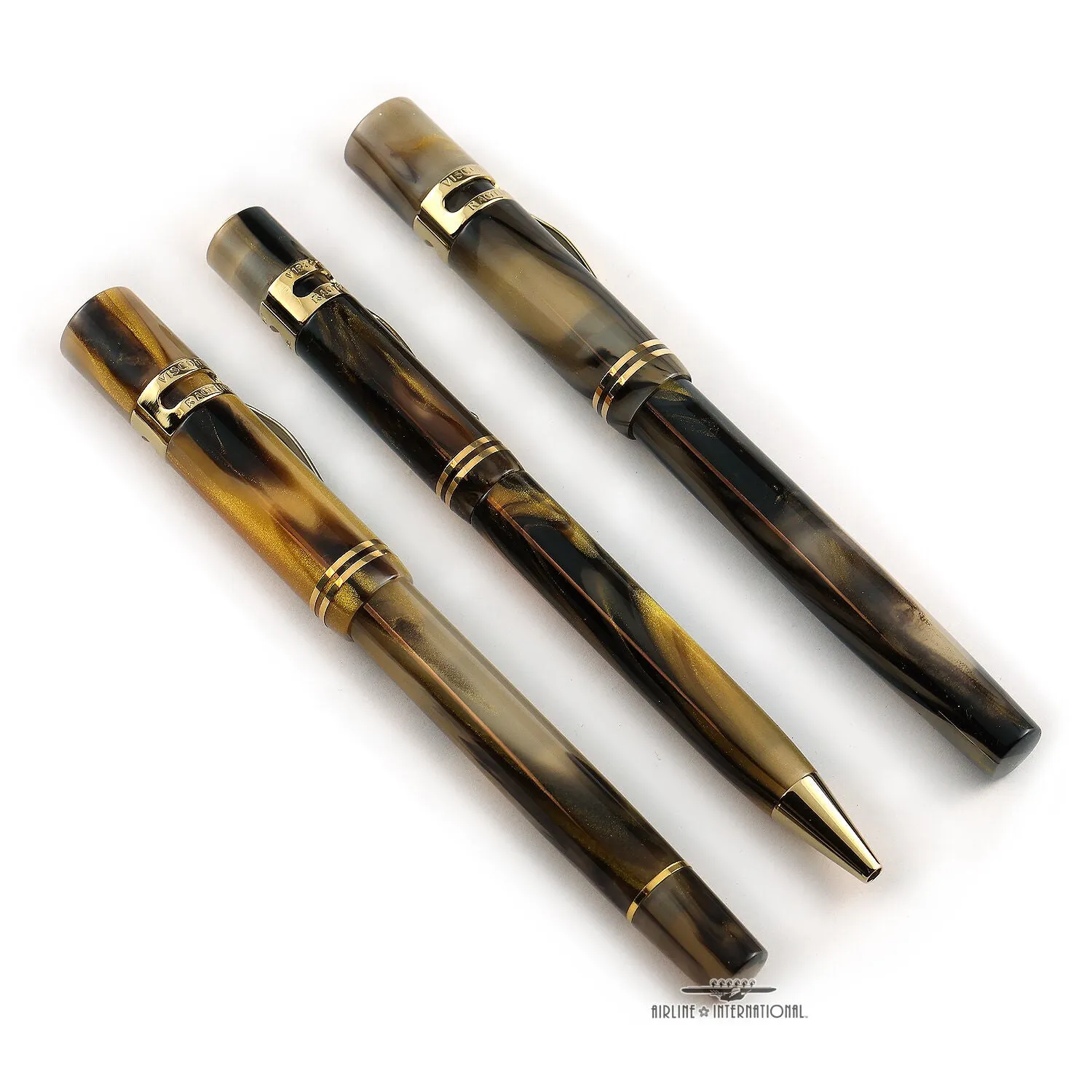 Visconti Ragtime Limited Edition 20th Anniversary Fountain Pen, Rollerball & Ballpoint Set