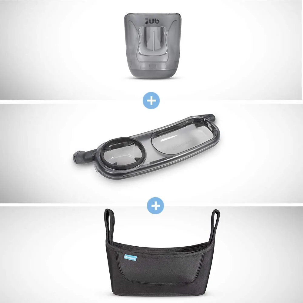 VISTA/CRUZ Accessory Bundle - Cup Holder/Snack Tray/Parent Carry-All