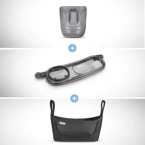 VISTA/CRUZ Accessory Bundle - Cup Holder/Snack Tray/Parent Carry-All