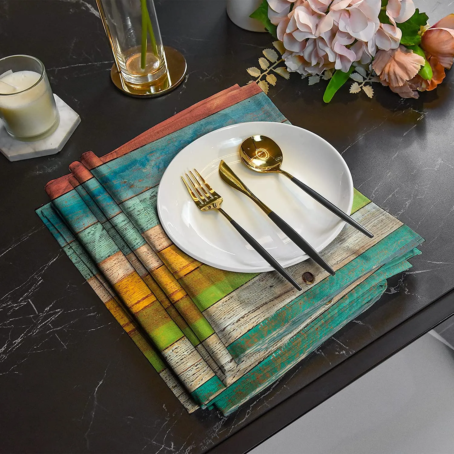 Wood grain-2 tablecloth