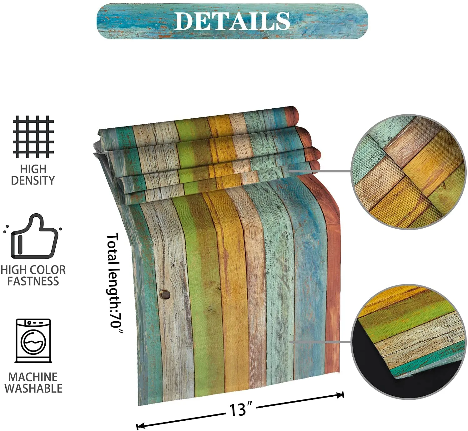 Wood grain-2 tablecloth