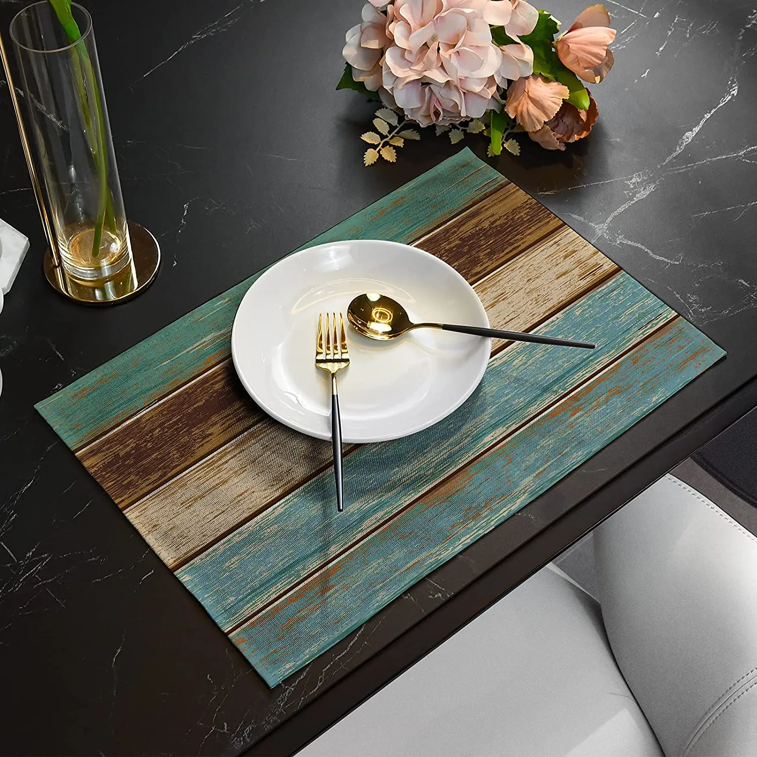 Wood grain-3 tablecloth