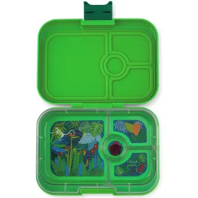 Yumbox Panino Leakproof Bento Box - 4 Compartment - Bamboo Green