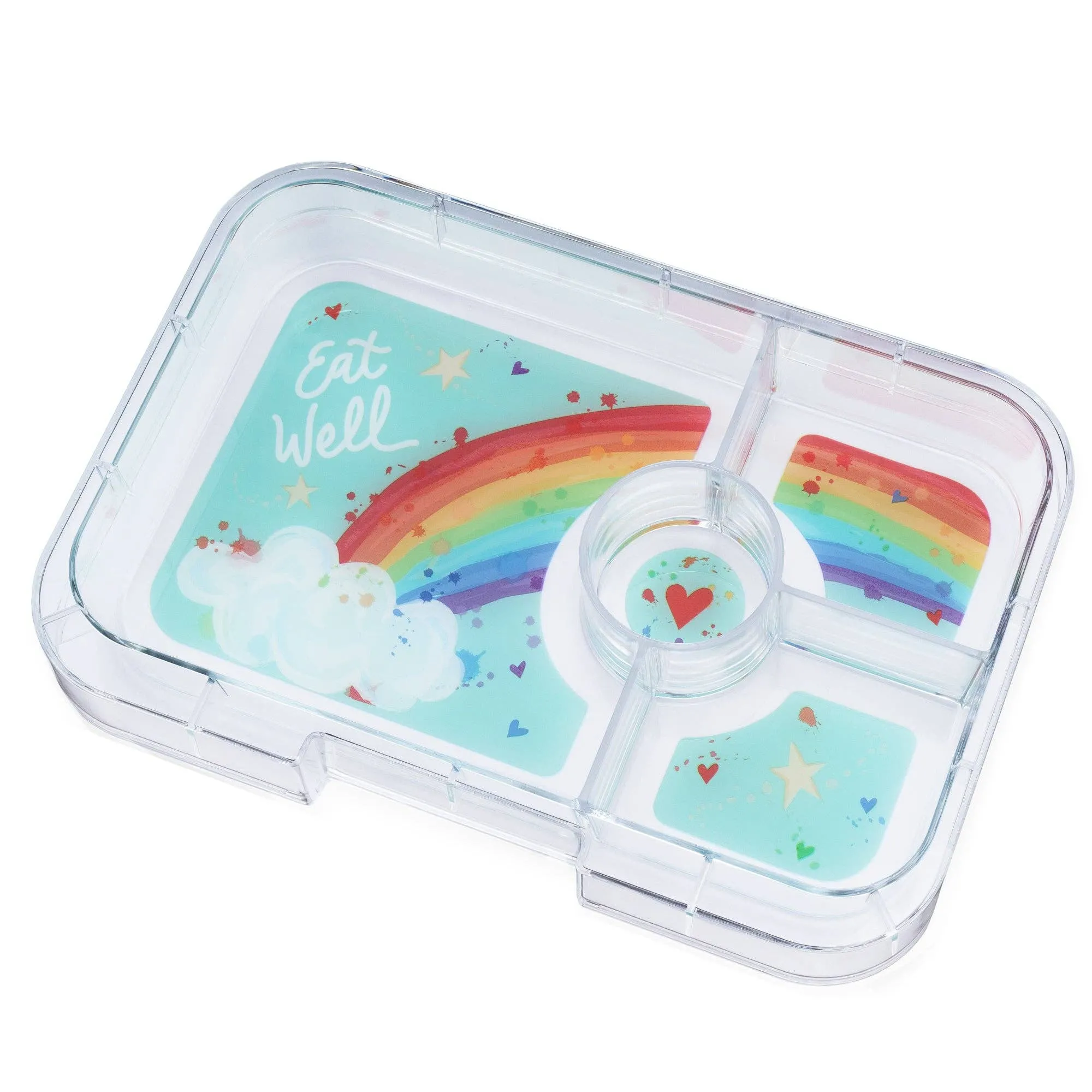 Yumbox Tapas 4 Compartments: Seville Purple (Rainbow Tray)