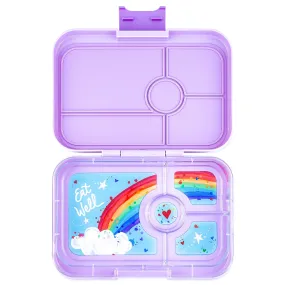 Yumbox Tapas 4 Compartments: Seville Purple (Rainbow Tray)